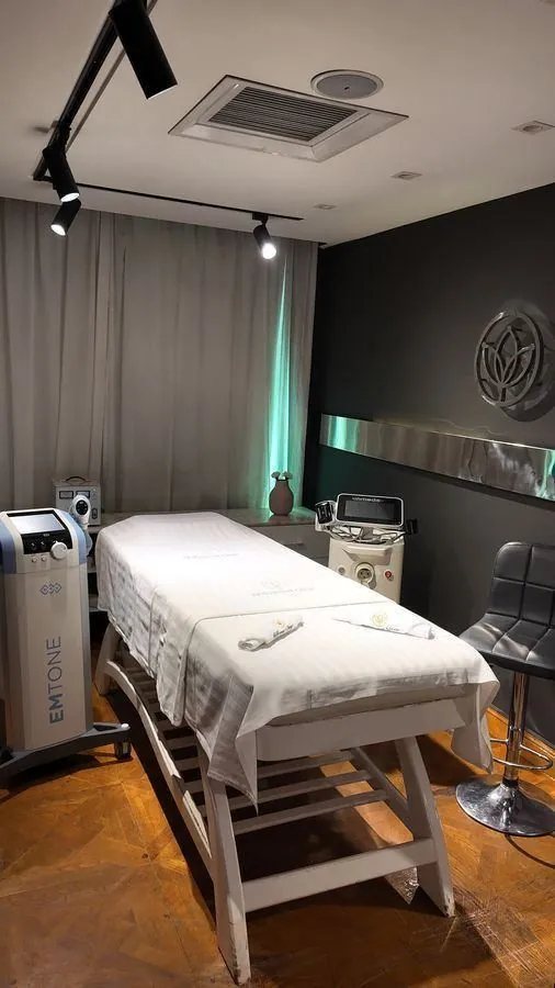EMTONE and InMode treatment room