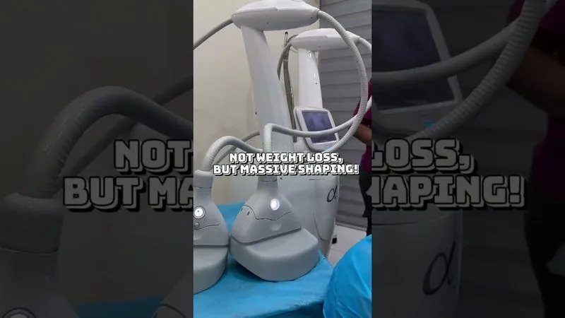 Clatuu Alpha — inside a fat-freezing session
