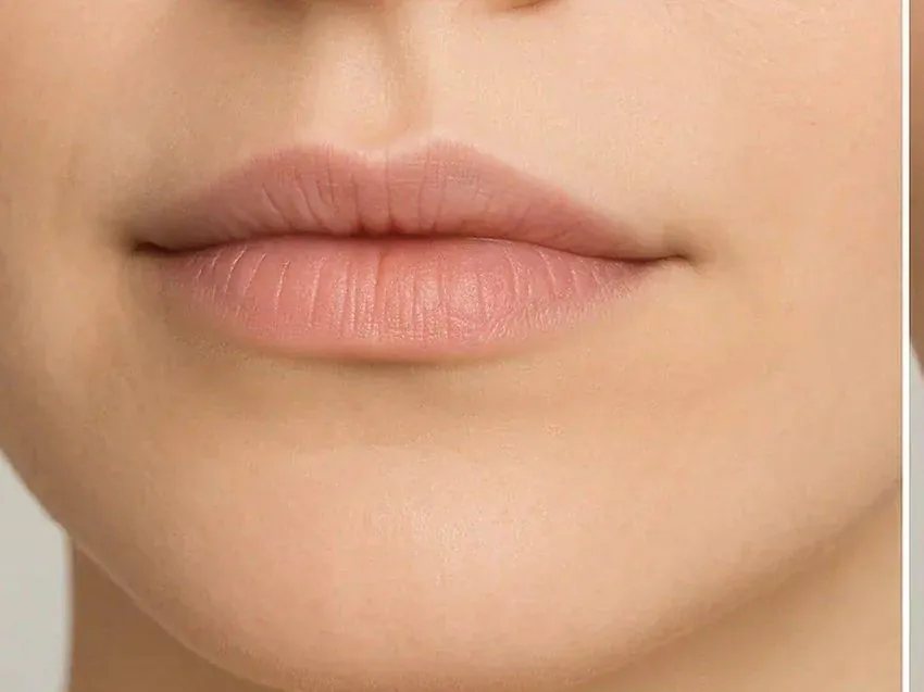Before lip fillers