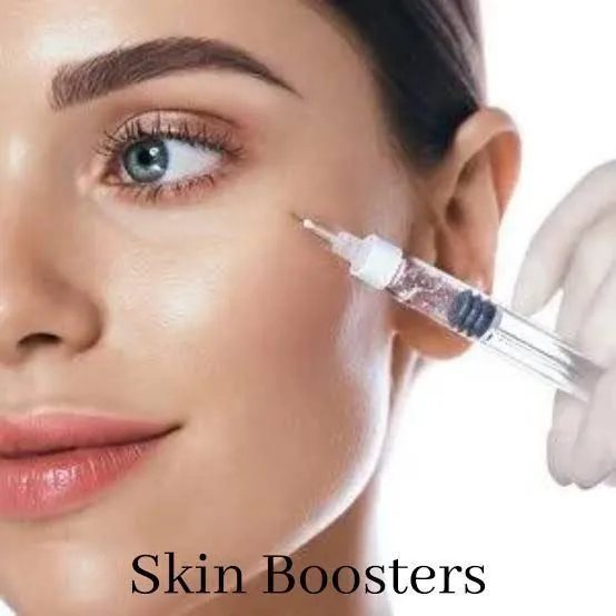 Skin booster micro-droplet technique on the cheek