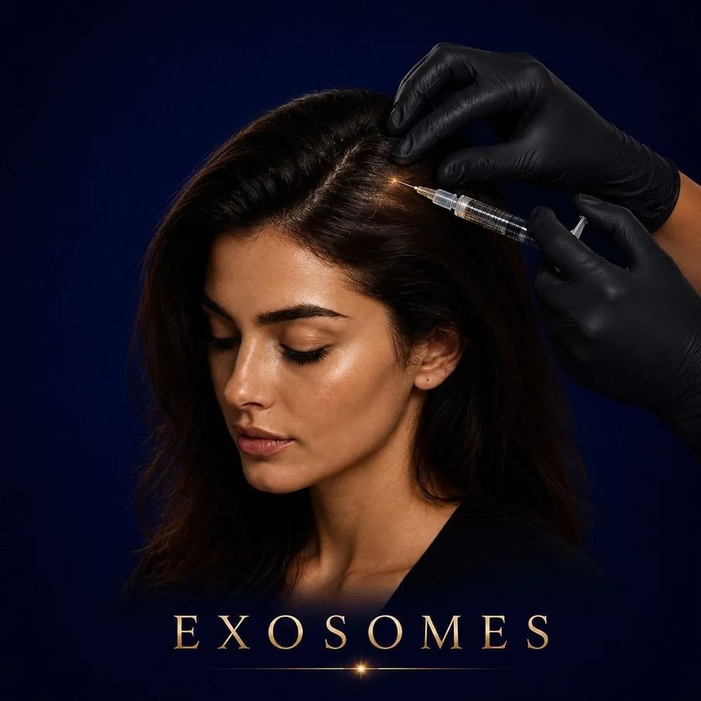 Exosome hair treatment at Hollywood Clinic